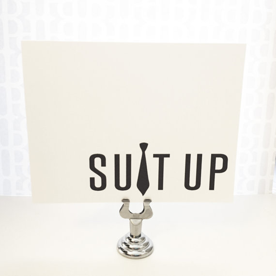Wedding - Suit Up - The Original - Will You Be My Card - Cards to ask Wedding Party, Best Man, Groomsman, Ring Bearer, Usher, Bridal Party, Engagement