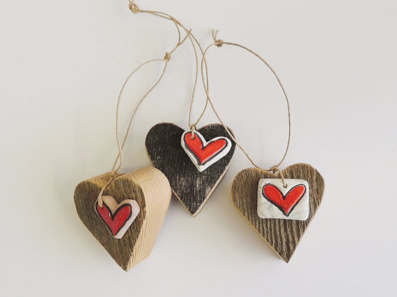 Wedding - Rustic Wood Heart, Rustic Valentine, Reclaimed Wood Heart, Barn Wood Heart, Wine Bottle Tag, Reclaimed Wood Heart, Rustic Heart,