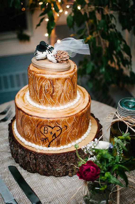 Mariage - Hedgehog cake topper-Porcupine wedding cake topper-rustic wedding cake topper-rustic wedding-country western wedding