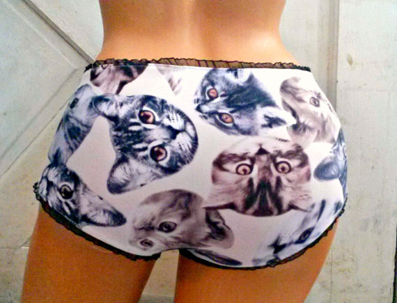 Wedding - Kitty Cat Panties Lingerie your size