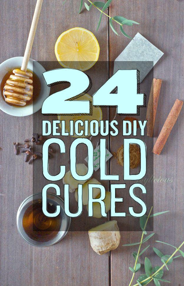 Hochzeit - 24 Delicious DIY Cures For A Cold Or Flu