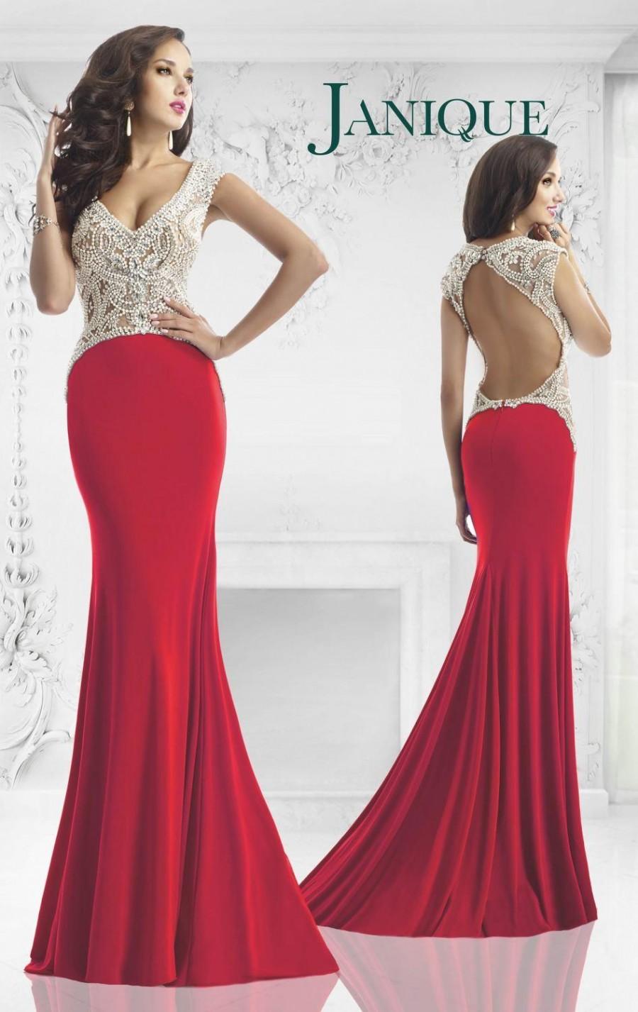 Свадьба - Custom Made Evening Dresses Mermaid Heavy Beaded Hollow V-Neck Pageant Sleeveless Prom Party Dresses Gowns Satin Sweep Train Open Back, $127.4 