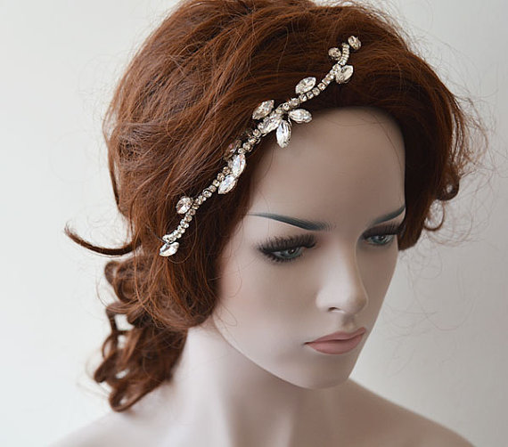 Hochzeit - Wedding Hair Comb, Rhinestone Hair Combs, Bridal Hair Accessories, Wedding Hair Accessories, Hair Pin Clips, Prom Comb