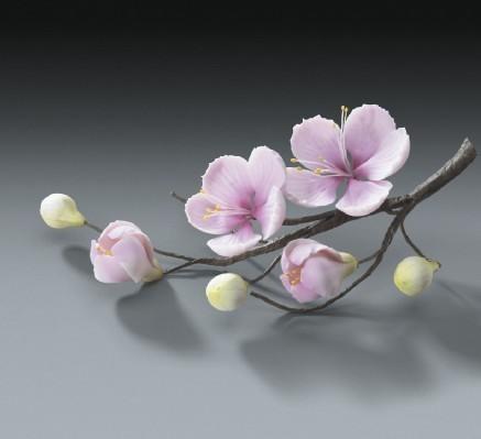 Hochzeit - 8 Cherry Blossom Flower Branches for Weddings and Cake Decorating - Ships Insured!