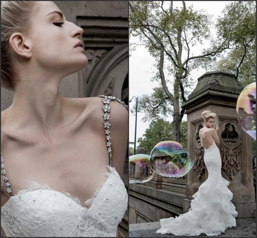 Wedding - Vestido De Novia Spring Lace Wedding Dresses Sweetheart Backless Newest Pnina Tornai Mermaid Fall 2015 Bridal Gowns Dresses Applique Beaded, $116.92 