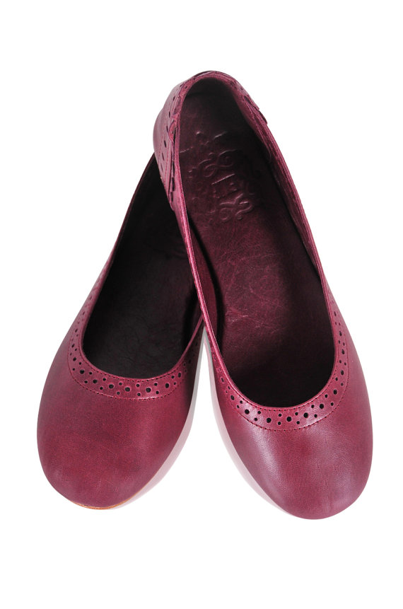 زفاف - ULUWATU.  leather ballet flats / leather flats / wedding shoes / womens shoes / ivory leather shoes. Available in different leather colors.
