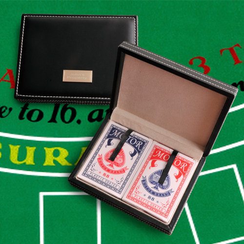 زفاف - Playing Card Case - Engraved - Personalized - Gifts for Men - Groomsmen - Christmas -(807)