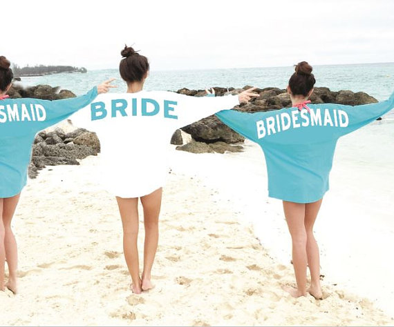 Wedding - custom billboard jersey, bridesmaids gift, bachlerotte party