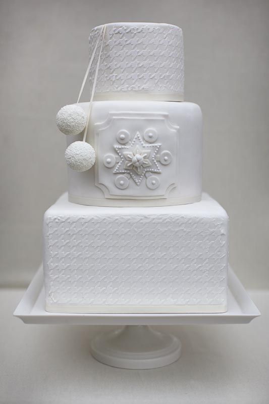 Wedding - Modern Wedding Cakes (with Some Pizzazz) From Erica O’Brien Cake Design