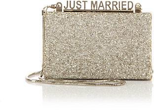 Mariage - Kate Spade New York Wedding Bell Glitter Just Married Clutch