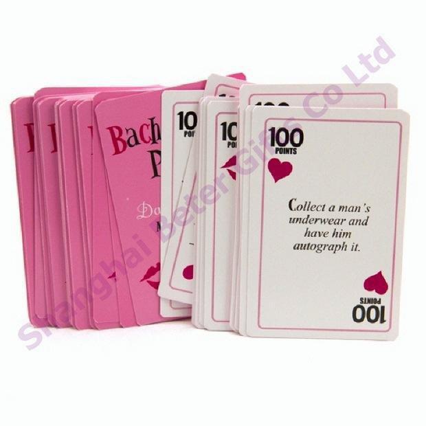 Mariage - Bachelorette Dare to Do It Card Game includes a deck of dares