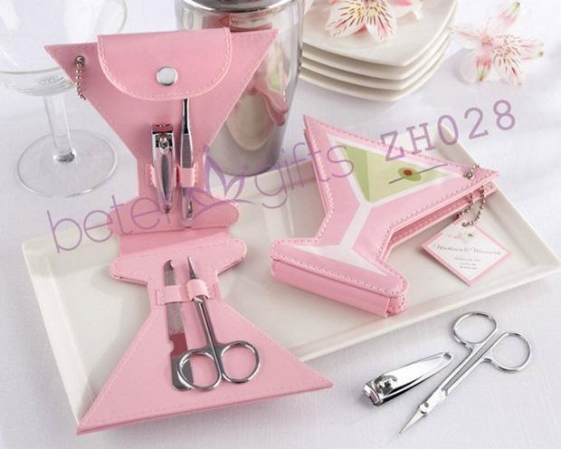 زفاف - Pink Martini Manicure Set