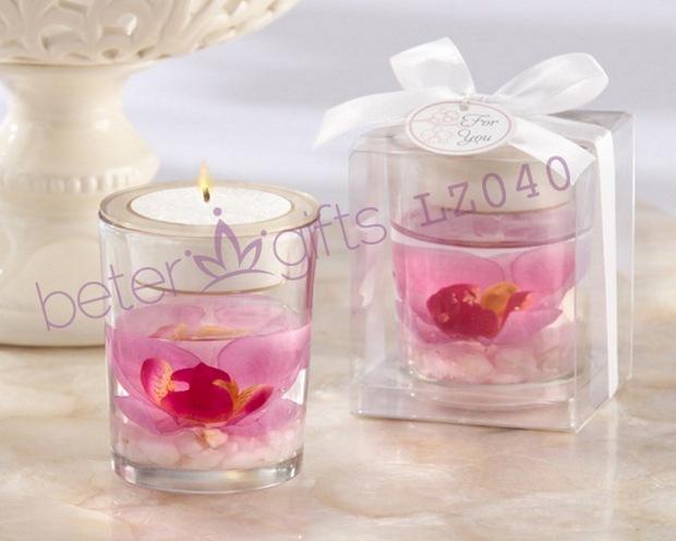 Wedding - "Elegant Orchid" Tealight Holder