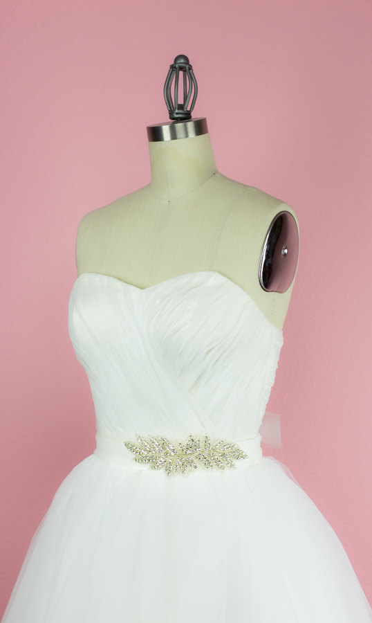 Wedding - Bridal Sash, Wedding Dress Belt, rhinestone, crystal, bling - Great addition to your wedding dress
