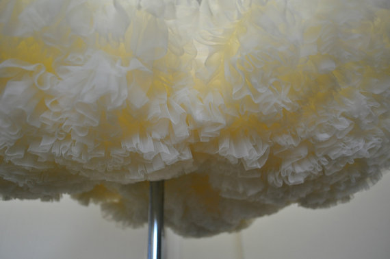 Свадьба - Tea Length Wedding Chiffon Petticoat Very Super Full - Pick a color - Pick a length.