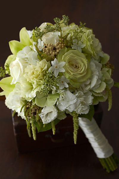 Свадьба - Bouquets In Green