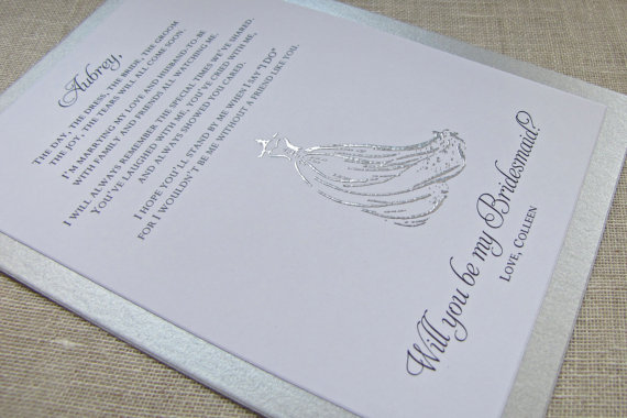 Свадьба - Will you be my Bridesmaid Cards, Matron of Honor, Flower Girl Cards