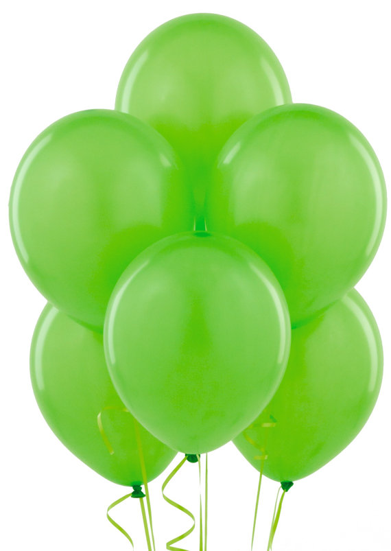Wedding - Lime Green Balloons 11", St. Patrick's Day Balloons, Mother's Day Balloons, Green Easter Balloons, Shower Balloons, Wedding Balloons