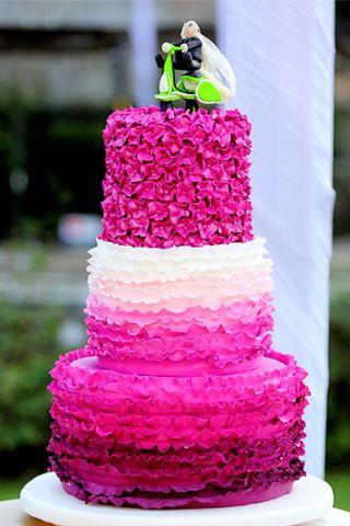 زفاف - Keysha & Dan: Wedding Cake - Wedding Photos