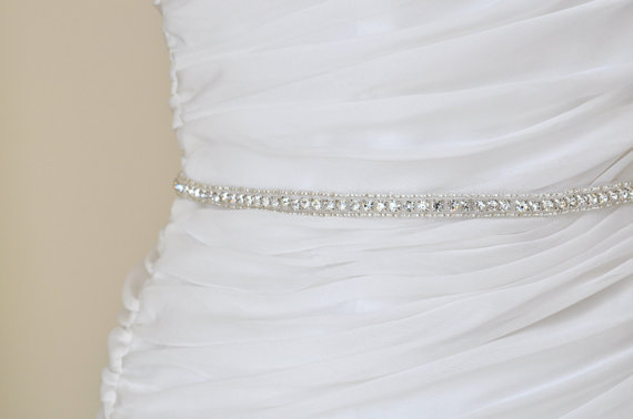 Mariage - Wedding Sash/Belt,Bridal Sash,lace Sash,Beaded Sash, Satin Wedding Sash