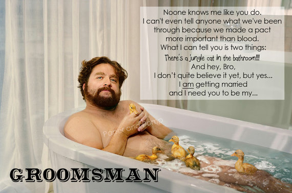 Свадьба - Instant Download - The Hangover Groomsmen Groomsman Manly Men Invite Invitation