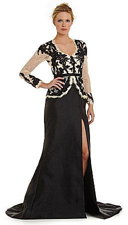 زفاف - Terani Couture Beaded Illusion Lace Gown