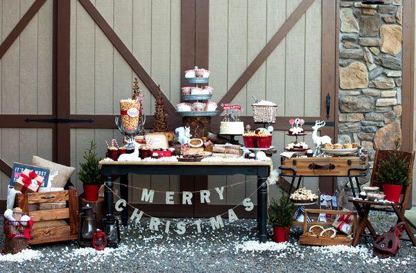 Mariage - Rustic Woodland Holiday Styled Shoot {  Amazing Treats!} // Hostess With The Mostess®