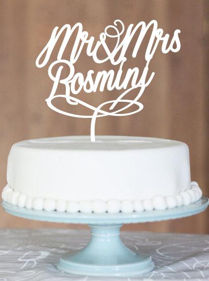 Wedding - wedding cake topper,names on cake, monogram cake topper, custom cake topper, cake topper, birthday cake topper, wedding cake toppers,french