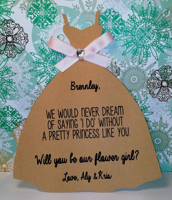 Wedding - Will you be my bridesmaid/maid of honor/flower girl