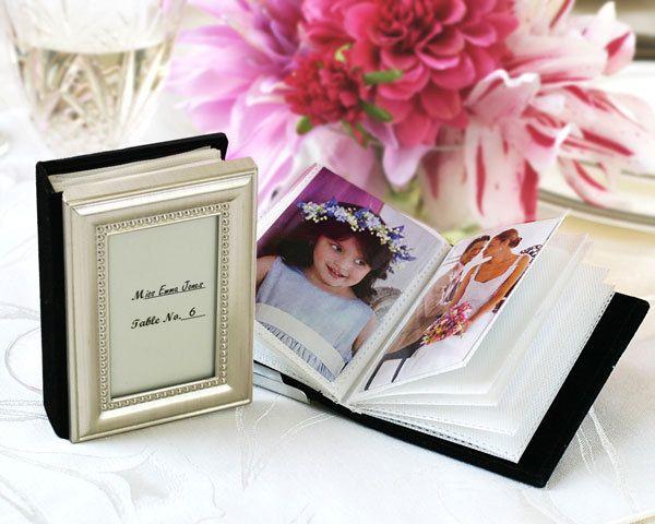 Wedding - Mini Photo Album/Place Card Holder