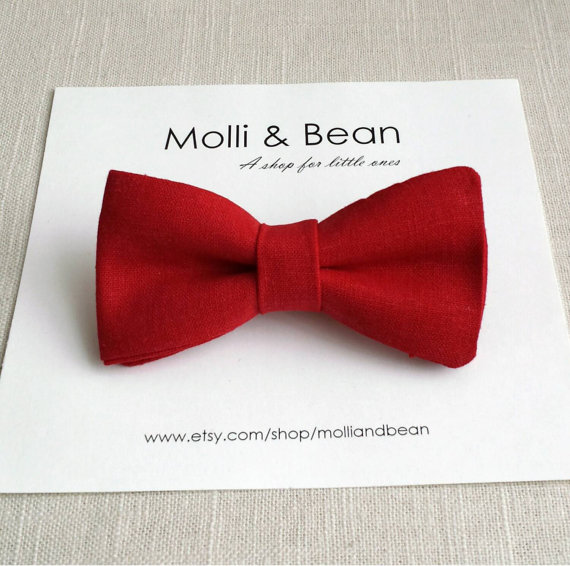 Hochzeit - The Sydney - Baby, Newborn, Toddler, Boys bow, Cranberry Red bow tie, Kids bowtie, Wedding bow tie, Ring bearer bowtie, Mens bow tie, Easter