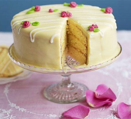 Свадьба - Lemon Fondant Cake
