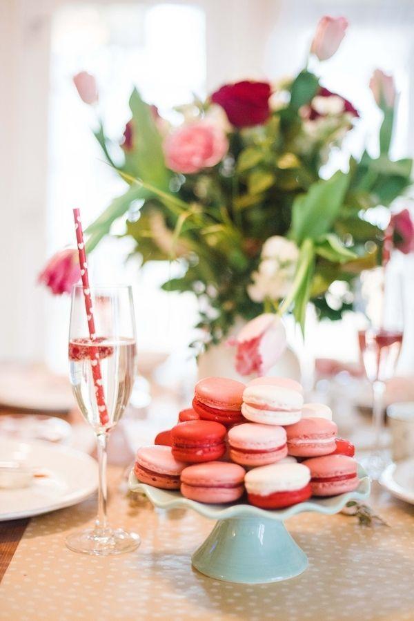 Свадьба - GALentine's Day Macaron Party With Your Besties!