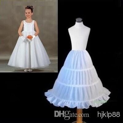 Mariage - 2014 Hot Sale Three Circle Hoop White Flower Girls' Dresses Petticoat Girl's Pageant Dresses Petticoat Birthday Dress Petticoats Online with $10.48/Piece on Hjklp88's Store 