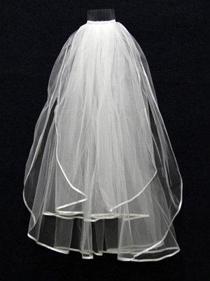 Hochzeit - Wedding Veil 2013, White Wedding Veil, Ivory Wedding Veil