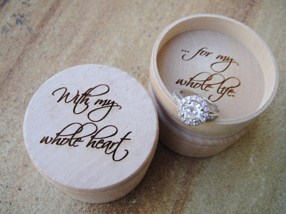 Hochzeit - Personalized Wood Box, Custom Ring Box, Engraved Box, Personalized Ring Box, Custom Wedding Box, Keepsake Box, Bridesmaid Gift, Mother's Day