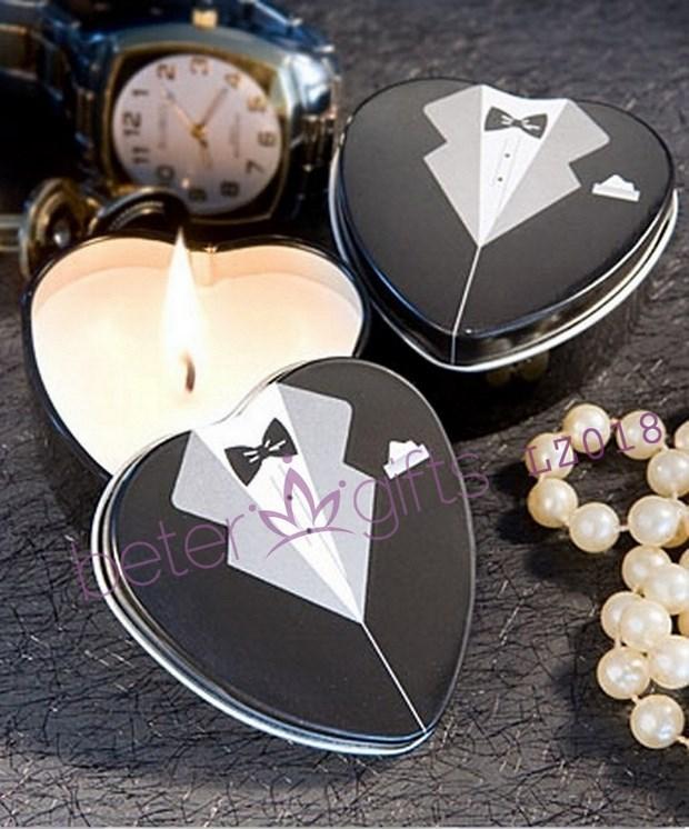 Mariage - 婚礼回礼 新郎礼服 蜡烛烛台,欧美婚庆用品,创意婚品LZ018