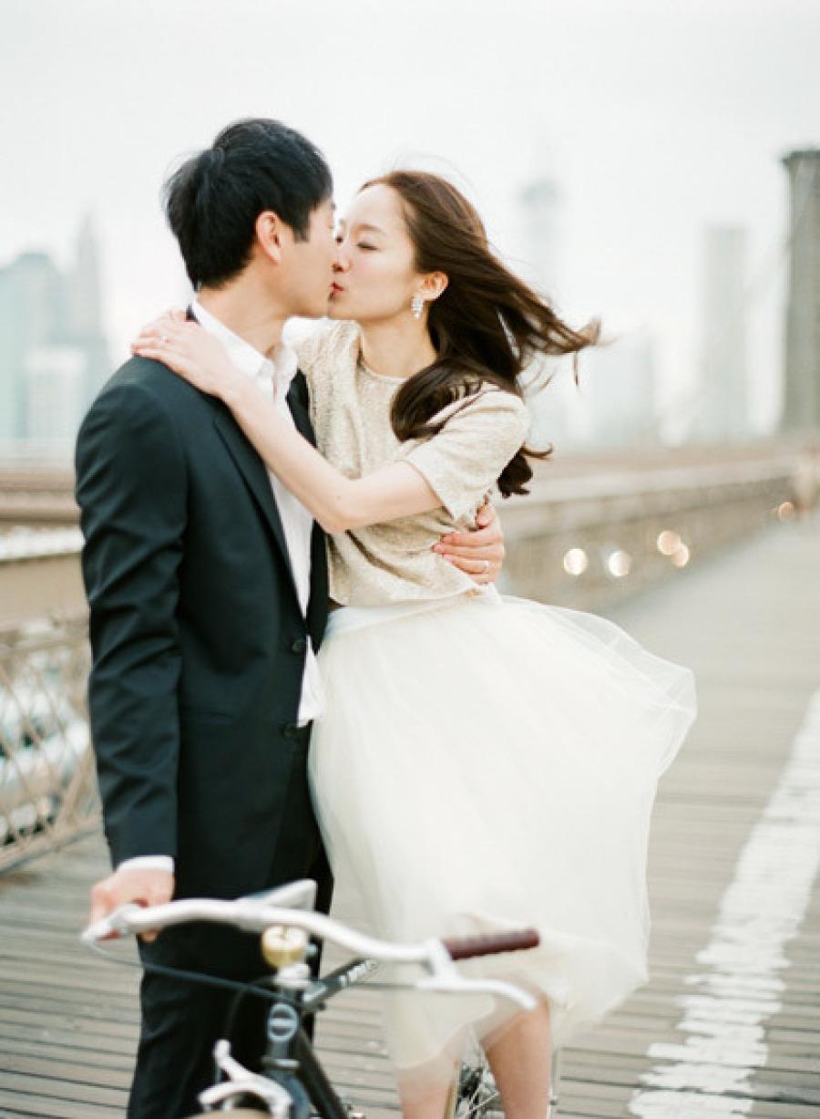Wedding - Tulle Skirts and Pumps: Lovely Engagement Photograph Seems to Consider 