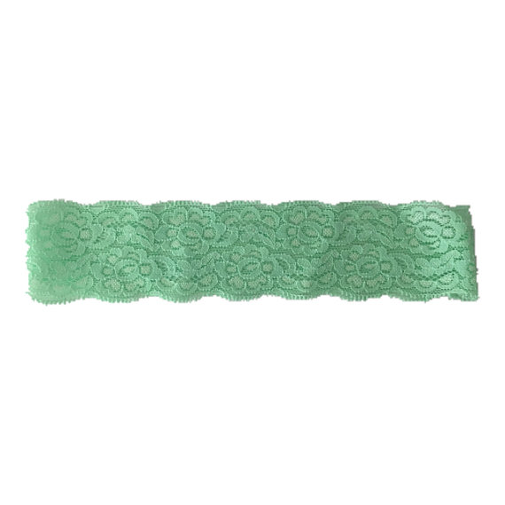 Hochzeit - Mint- Lace Headband 