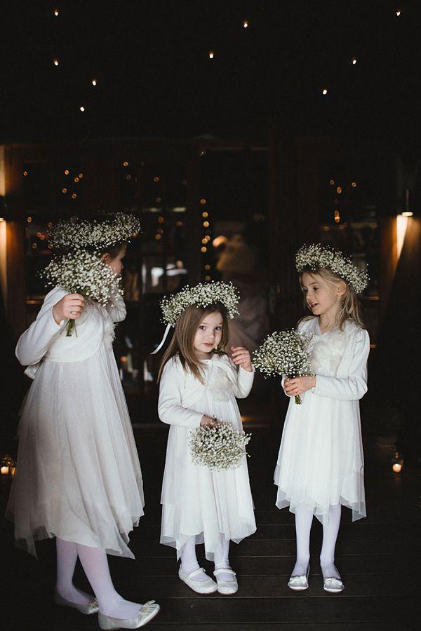 Wedding - Gypsophila Flower Crowns And A Beautiful Bespoke Gown