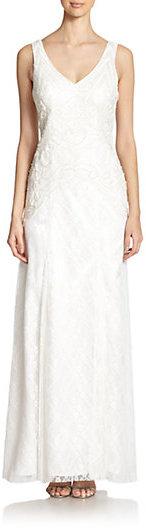 Hochzeit - Sue Wong Embroidered Lace Gown
