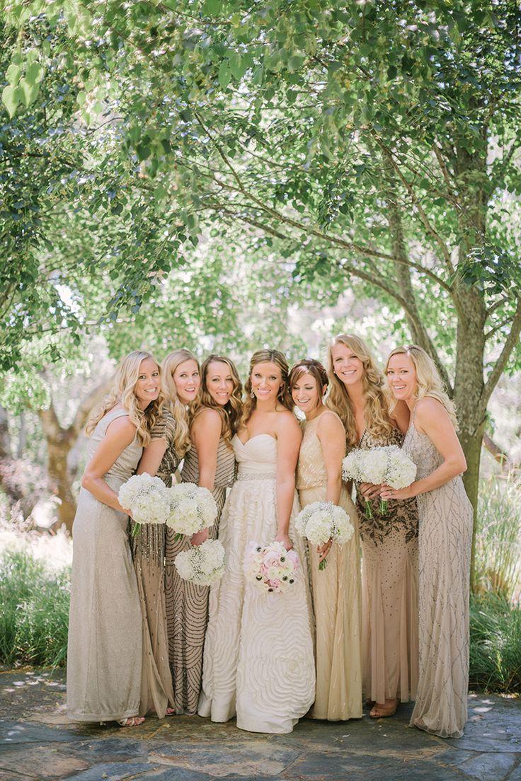 زفاف - Glam Sequin Bridesmaids