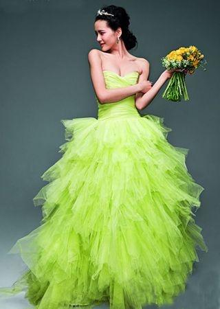 Mariage - Lime Green