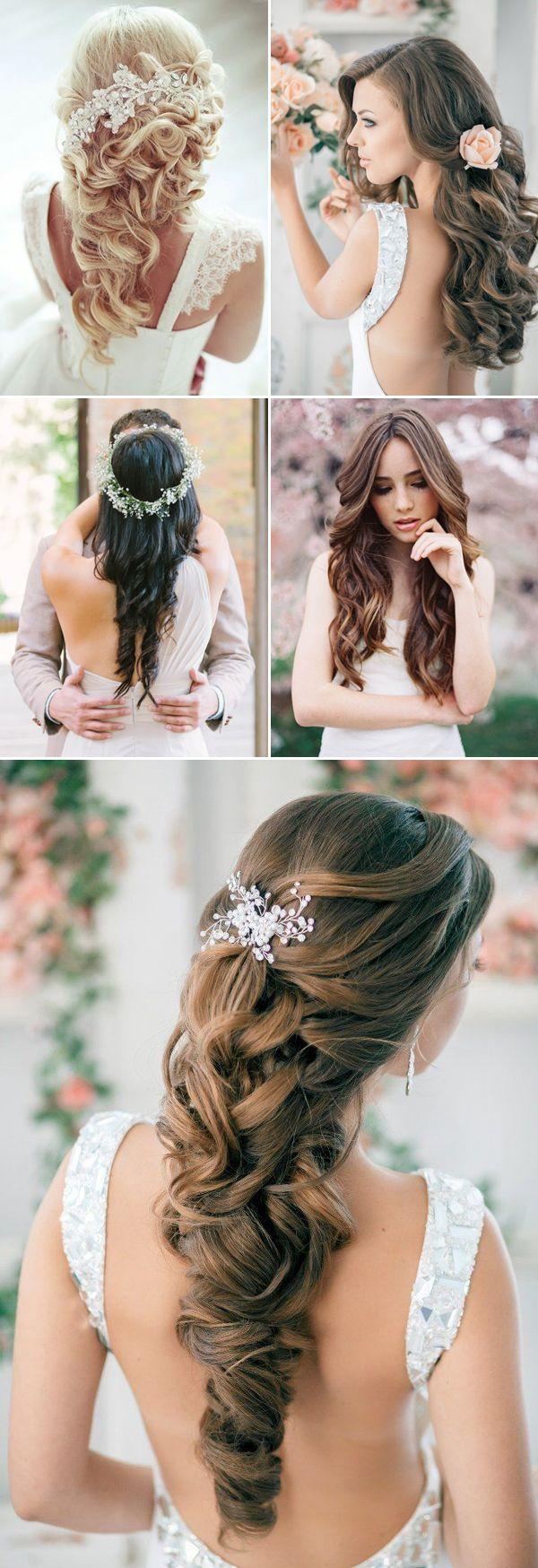 Hochzeit - 20 Swoonworthy Long Bridal Hairstyles