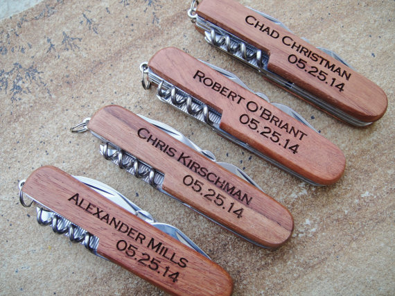 Mariage - Personalized Pocket Knife, Custom Knife, Engraved Knife: Gift for Him, Stocking Stuffers, Father's Day, Groomsmen, Bachelor Party