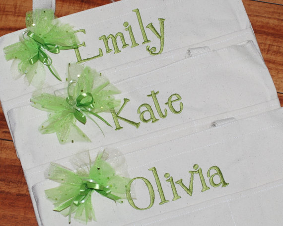 Wedding - Personalized ring bearer tote bags birthday bags canvas tote