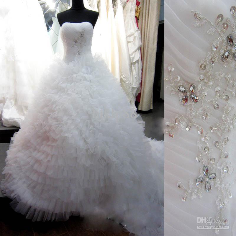 Wedding - New Sweetheart Strapless Ball Gown Wedding Dresses Bridal Gown Online with $189.48/Piece on Hjklp88's Store 