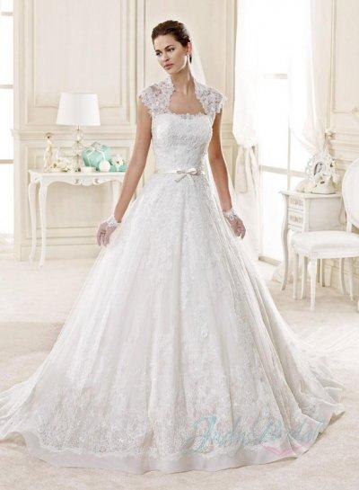 Wedding - JW15131 Chic lace bolero strapless princess ball gown spring wedding dress