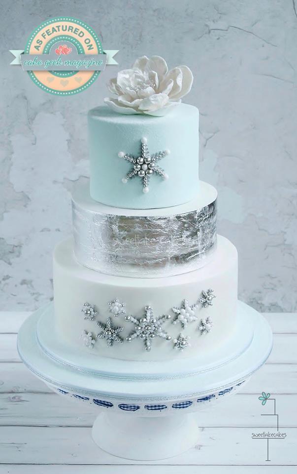 Wedding - Dramatically Gorgeous Wedding Cakes