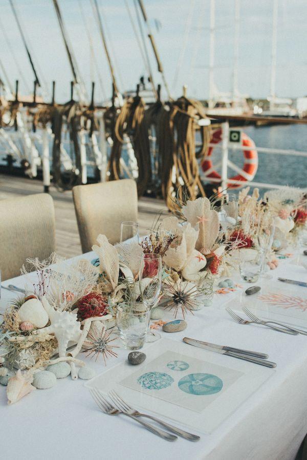 Hochzeit - Nautical Italian Wedding Inspiration